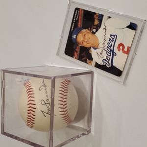 Autographed Baseball Set